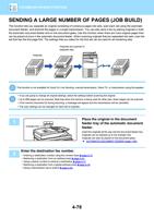 A LARGE NUMBER OF PAGES JOB BUILD This function lets (Page 480 / 934) Sharp MX Printer Manual
