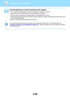 If you inserted the original pages in the document (Page 501 / 934) Sharp MX Printer Manual