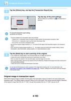 Others key and tap the Transaction Report key 4 Others (Page 505 / 934) Sharp MX Printer Manual