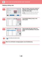 1 Billing Code Please enter Billing Code Main Code (Page 52 / 934) Sharp MX Printer Manual