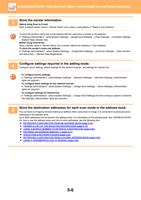 3 Store the sender information Before using Scan to (Page 534 / 934) Sharp MX Printer Manual