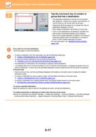 2 Address Sort AAA Sending History Call Search Number (Page 545 / 934) Sharp MX Printer Manual