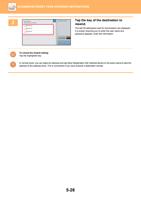 Sending History Select Address to Send Again Direct (Page 554 / 934) Sharp MX Printer Manual