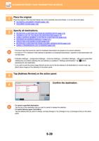 1 Place the original Place the original in the document (Page 567 / 934) Sharp MX Printer Manual