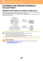 SCANNING AND SENDING ORIGINALS COLLECTIVELY SENDING (Page 597 / 934) Sharp MX Printer Manual