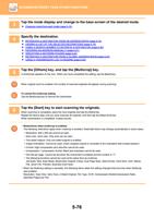 3 Tap the mode display and change to the base screen (Page 604 / 934) Sharp MX Printer Manual
