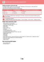 Setting orientation of the print side The setting orientation (Page 69 / 934) Sharp MX Printer Manual