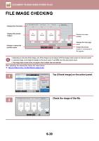 IMAGE CHECKING Displays file information HDD06062015112030 (Page 709 / 934) Sharp MX Printer Manual