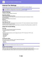 Settings related to the image send function Internet (Page 817 / 934) Sharp MX Printer Manual