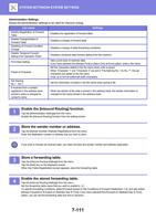 Stores the administration settings to be used for inbound (Page 825 / 934) Sharp MX Printer Manual