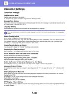 peration Settings Condition Settings Enlarge Display (Page 837 / 934) Sharp MX Printer Manual