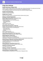 witching of Display Order Disables a change of display (Page 846 / 934) Sharp MX Printer Manual
