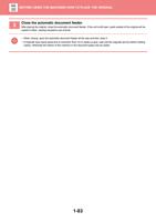 3 Close the automatic document feeder After placing (Page 86 / 934) Sharp MX Printer Manual