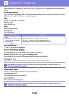 onfigure the SSID of a wireless LAN Security Type Encry (Page 865 / 934) Sharp MX Printer Manual