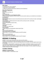 Psec Rules The registered IPsec rules are displayed (Page 871 / 934) Sharp MX Printer Manual