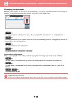 Changing the job order If there is a job in progress (Page 91 / 934) Sharp MX Printer Manual