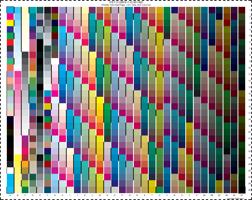 IT8.7-3 CMYK i1 iO M1+M2 i1Profiler Test Chart Page: (Page 1 / 1) IT8.7-3 CMYK i1 iO M1+M2