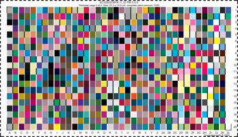 ECI2002CMYK i1iO PM 505 Testchart page 1 of 2 Size (Page 1 / 2) ECI2002 CMYK i1 iO (A4)