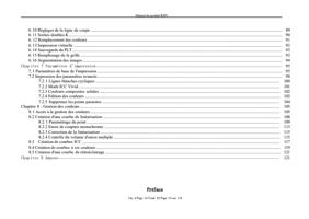 610 R233glages de la ligne de coupe 89 6 11 Sorties (Page 4 / 156) help-French
