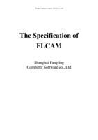 Shanghai Fangling Computer Software co Ltd The Specification (Page 1 / 103) FLCAM User Manual and Specifications