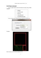 Save remnant Users can right click the nested result (Page 78 / 103) FLCAM User Manual and Specifications