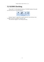 ersion after V110266 added the function of GCODE Checking (Page 86 / 103) FLCAM User Manual and Specifications
