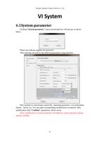 I System 61System parameter Clicking System parameter (Page 87 / 103) FLCAM User Manual and Specifications