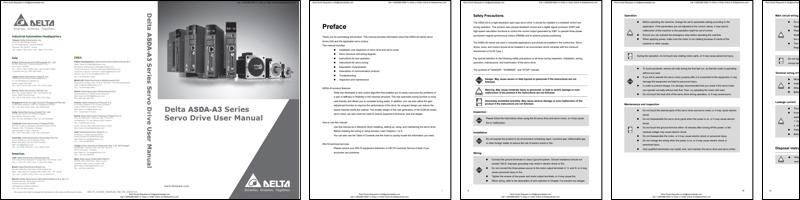 Delta ASDA-A3 Series Servo Drive User Manual.pdf