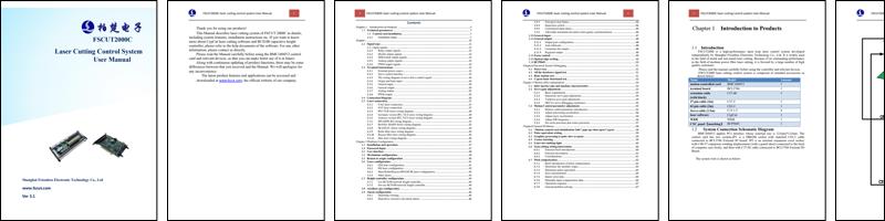 FSCUT2000 Fiber Laser Cutting Control System User Manual.pdf