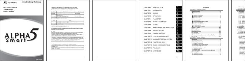 Fuji Alpha5 Smart Servo Motor and Driver System User Manual.pdf