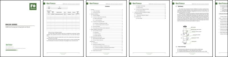 RayTools BM109 Series 1500W Auto-Focusing Laser Cutting Heads User Manual.pdf