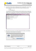 6 You can then proceed to check if the USB serial port (Page 4 / 9) PL-2303 Mac OS X Driver Installation Guide