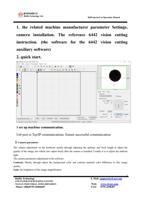 RdProjectorCut Operation Manual RDCMarkVision Operation (Page 1 / 10 ...