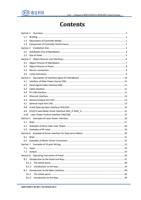 Contents Section 1 Overview ....................................................................................................................................... (Page 6 / 99) RDC6442G(U)-DFM-RD Control System User Manual V1.3