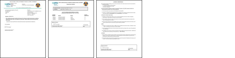 TruCUT CO2 Laser Machine SAHPRA License for Non-Medical Devices.pdf